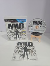 Men in Black Alien Crisis Sony PlayStation PS3 Game CIB W/ Manual