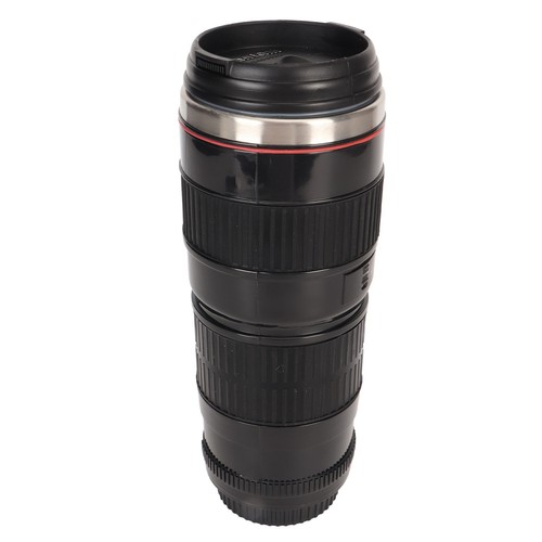 Kamera-Objektiv-Kaffeebecher Edelstahl-Kaffeebecher Mit Versiegelten Deckeln E - Bild 22 von 24