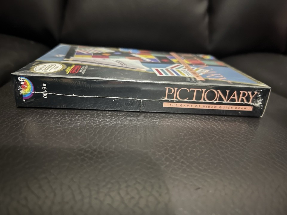 Pictionary The Game Of Video Quick Draw Nintendo NES Sealed | eBay