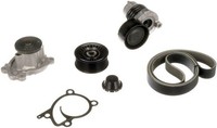 Gates Wasserpumpe + Keilrippenriemensatz Micro-V® FüR Fahrzeuge Mit Klimaanlage