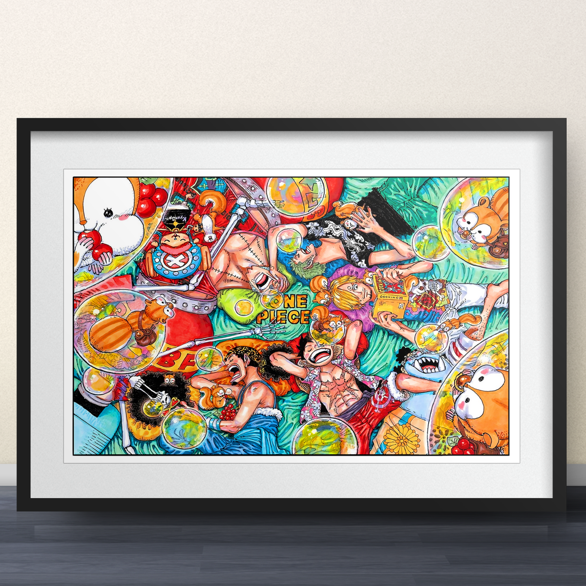 One Piece - Chapter 1081 Shonen Jump Art Spread 11x17 - Art Poster