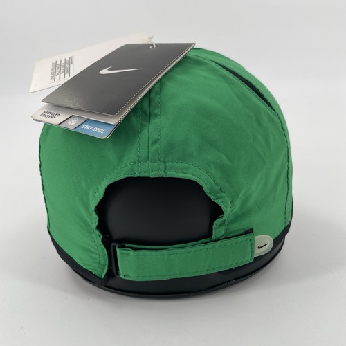 Nike Featherlight Dri Fit Tennis Run Cap Hat in Green - 595510-383 - NWT - Picture 6 of 9