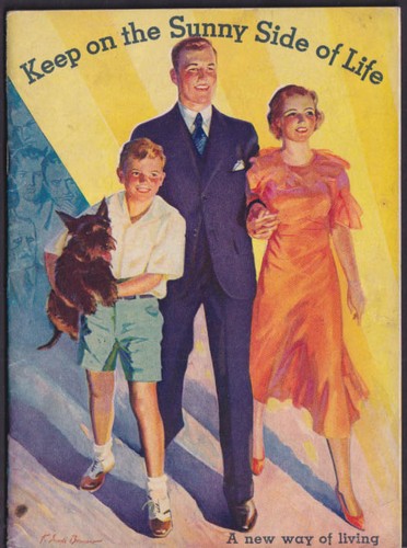 Kellogg's All-Bran Cereal Keep on the Sunny Side of Life brochure 1933