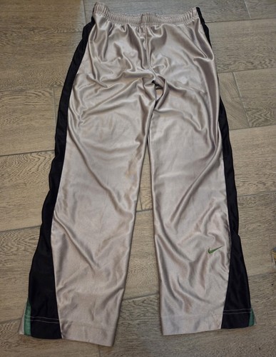 Boys’ Nike Pants GRAY BLACK GREEN Zippered Leg - Size M 10/12 - Picture 1 of 6