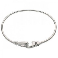 Image of LINKS OF LONDON Bracelet Karabiner Bangle Sterling Silver RRP150 