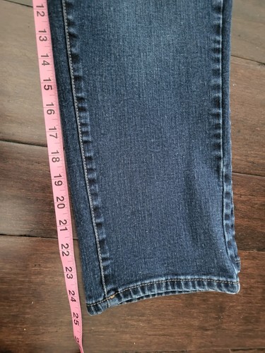 Lot of 2 Time And Tru Womens Blue Jeans Denim Pants Size 14 Petite 25" Inseam  - Picture 6 of 15
