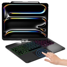 for iPad Pro 13 inch Keyboard Case M5/2025, M4/2024 , iPad Air 13 inch M3/M...