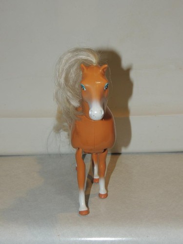 Barbie Caballo Caminante Mattel 1997 De Colección Piernas Movibles Funciona 7" pulgadas Excelente - Imagen 2 de 4