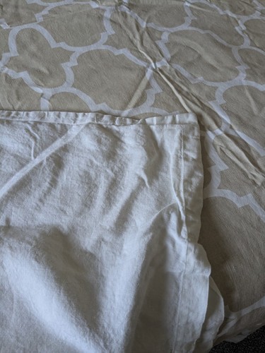 LEGACY HOME Heavy Linen 2 standard Shams King duvet GORGEOUS - Picture 4 of 5
