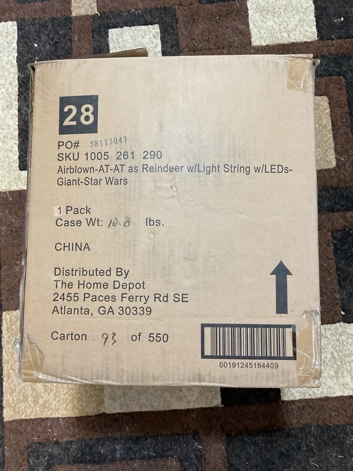 Gemmy Airblown Star Wars AT-AT Walker Christmas Inflatable (37523) - Image 4 of 4