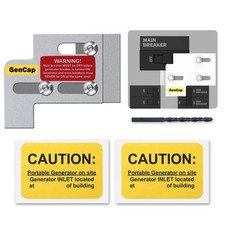 Generator Interlock Kit Compatible with Square D QO & Homeline Indoor or Outd...