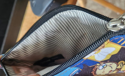 Disneys Beauty and the Beast Loungefly makeup bag - Picture 5 of 5
