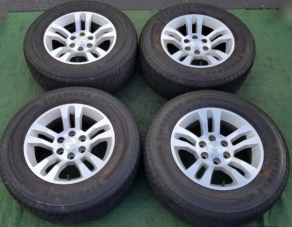 4 заводских колеса шины для Chevrolet Tahoe Yukon от оригинального производителя GMC Silverado Sierra 18 - Изображение 2 из 4