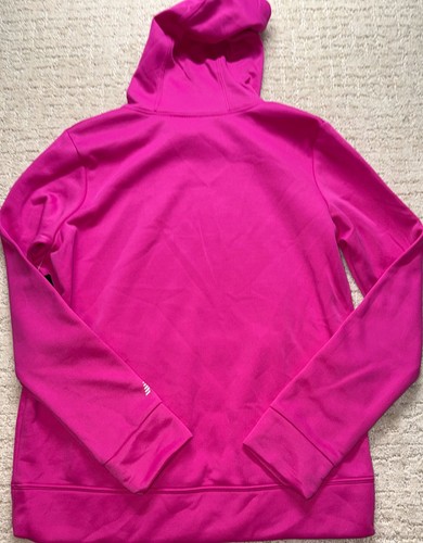 New Balance Youth Pullover Hoodie Fleece Graphic Logo XL/16 Pink New - Picture 6 of 6