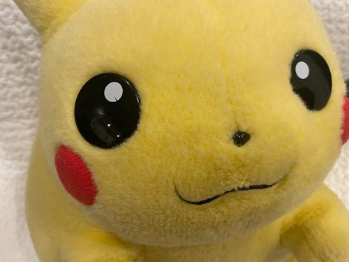 Pokemon Pikachu 1/1 Life Size Plüsch Puppe 40cm 1997 The First Edition TOMY257335G - Bild 5 von 11