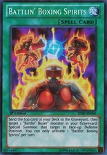 Battlin' Boxing Spirits - SHSP-EN060 - Super Rare - Unlimited Edition - Lightly 