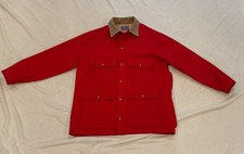 Pendleton Chore Field Barn Bird Coat Men Red Large Vintage Excellent condition