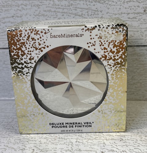 bareMinerals Deluxe Mineral Veil Finishing Powder Translucent 24g/0.84oz READ ⬇️ - Picture 1 of 8
