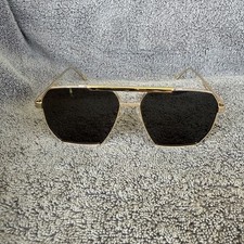 SOJOS Square Aviator Polarized Sunglasses SJ1161 C5 Gold UV400 60-14-145