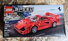 LEGO SPEED CHAMPIONS: Ferrari F40 Supercar (76934) New Sealed, Damaged Box