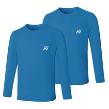 2X Boy's Shirt UPF 50 Rash Guard Long Sleeve UV Sun Protection Swimwear Outdoor