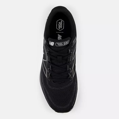 New Balance Fresh Foam 680 v8 Black Grey Size 11 4E Men's Extra Wide M680LK8 New - Picture 4 of 7
