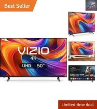 Immerse in 4K Clarity with 50-Inch HDR Smart TV - Ideal for Streaming & Gaming