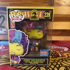 Funko Pop Rocks! -Jimi Hendrix 2021 NYCC Limited Edition Vinyl Figure #239