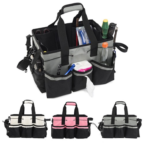 Bolsa Carrito de Limpieza Portátil con Asa Multifuncional Grandes Suministros de Limpieza. - Imagen 3 de 19