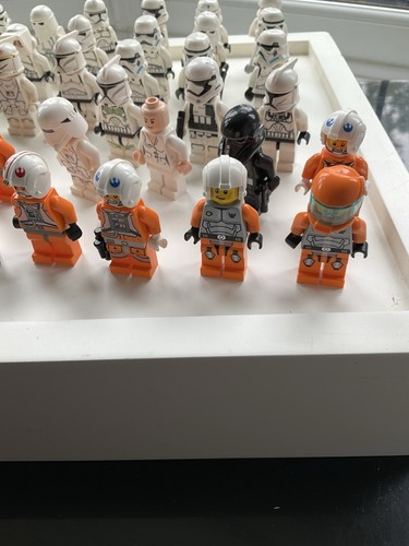 Genuine Lego Star Wars Minifigures Bundle With Spares Some Rare Approx 70 - Picture 18 of 19