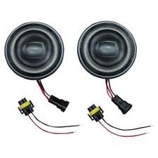 Kuryakyn Orbit Vision 4-1/2in. LED Passing Lamps with White Halo - Pair - 2466