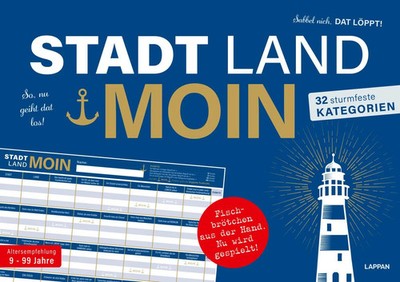 MOIN!: Stadt, Land, MOIN | Das Kult-Spiel für alle Norddeutschen | Lappan Verlag