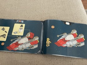 LEGO Star Wars: A-Wing Fighter (7134) Instruction Manual Booklet Only
