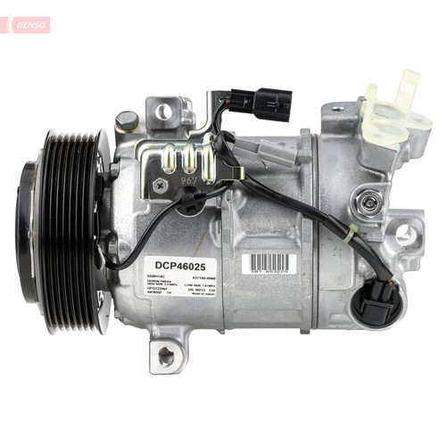 COMPRESSOR AIR CONDITIONING DCP46025 FOR NISSAN M9R 2.0L R9M 1.6L 4cyl ROGUE - Picture 7 of 16