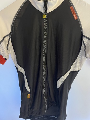 Mavic HC Ergoride Radtrikot | Herren | Schwarz/Weiß/Rot | Small | Selten - Bild 3 von 11