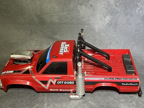 Radio Shack Rock Runner Car Crusher II RC Twin Top Team Losi Charger Battery VTG - Picture 19 of 22