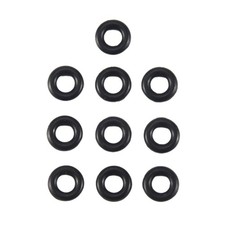 10 pcs Black Rubber Oil Seal O Shaped Rings SEAL washers 8 x 4 x 2 mm