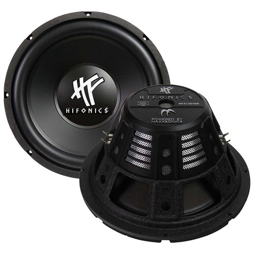 Hifonics HFX12D4BK 12" 800 Watt Car Subwoofer Power Audio Sub Black DVC 4 Ohm - Picture 4 of 5