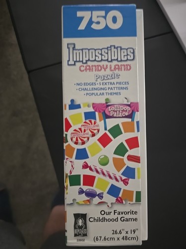 Rompecabezas Bepuzzled Impossibles Candyland Hasbro 750+ piezas  - Imagen 3 de 3