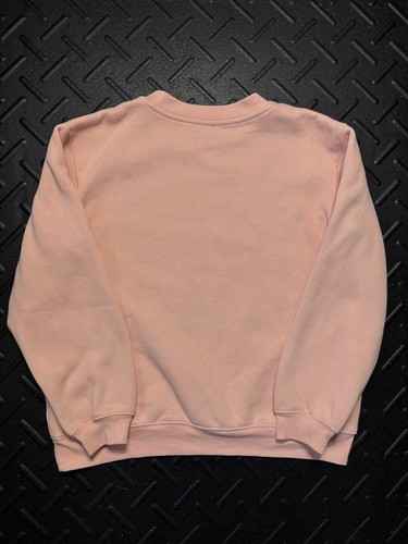 White Fox Calabasas Sweatshirt Crewneck Pink Orange Embroidered Womens Size S/M - Picture 5 of 8
