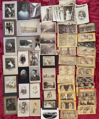 CDV - CABINET CARD - STEREOVIEW & EXTRA-LARGE PHOTOS - 194 PHOTOS - 1860s- 1900s - Picture 4 of 5