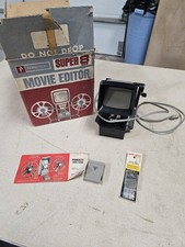 Vtg Penncrest 100S Super 8 Movie Editor Model 0555 w/Box  Holiday E-Z Splice