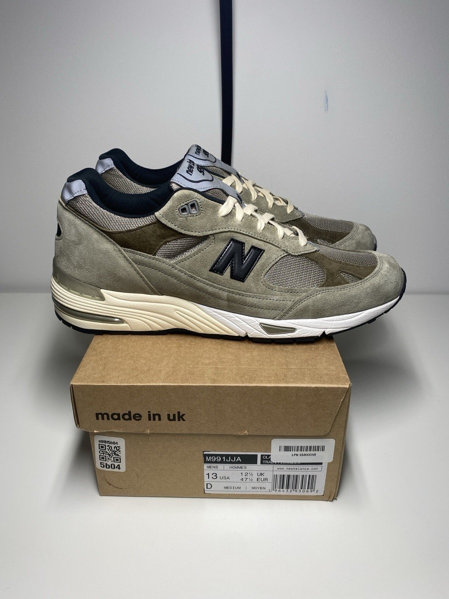 New Balance 991 MiUK JJJJound Grey Olive M991JJA - Size 13 | eBay