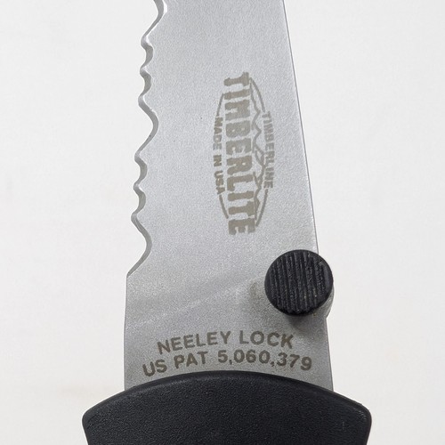 VTG Original Timberline Timberlite Neeley Lock Folding Pocket Knife Made In USA - Picture 13 of 14