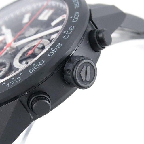 Authentic TAG Heuer Carrera Caliber Heuer 02 Chronograph CBG2A90.BH0653 ceram... - Picture 4 of 9
