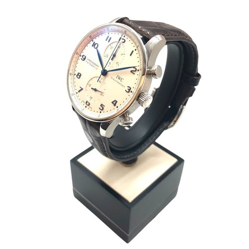 IWC Portuguese Chronograph Automatic IW371417 #Ok943 - Picture 5 of 6