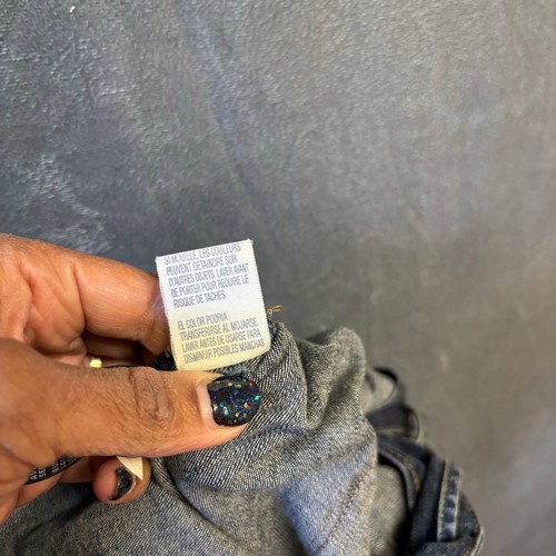 Vintage 90s Tommy Jeans Denim Jumpsuit Y2K Button Up Belted Wide Leg Coverall - Picture 5 of 19