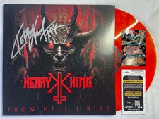 Kerry King Signed FROM HELL I RISE Orange Vinyl Album EXACT Proof JSA Slayer Kerry King Signed FROM HELL I RISE Orange Vinyl Album EXACT Proof JSA Slayer
