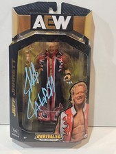Jeff Jarrett Signed Aew Unrivaled Action Figure