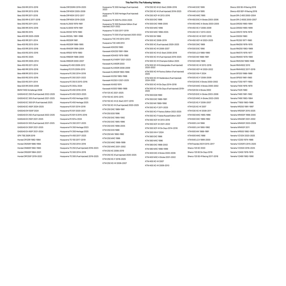 Tusk EMEX T-35® Soft/Intermediate Terrain Tire 110/100x18 For HUSQVARNA FE 350 - Image 2 of 4